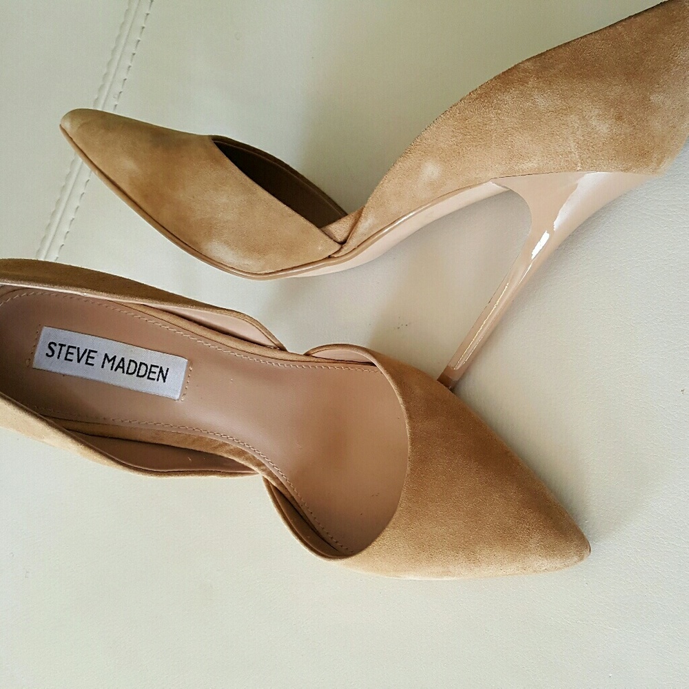 🚫SOLD🚫STEVE MADDEN SUEDE POINTY HEELS SHOE.